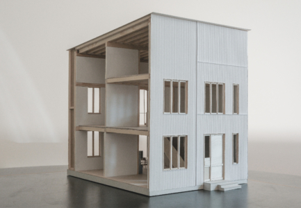2a studio Stadthaus Flora Modell