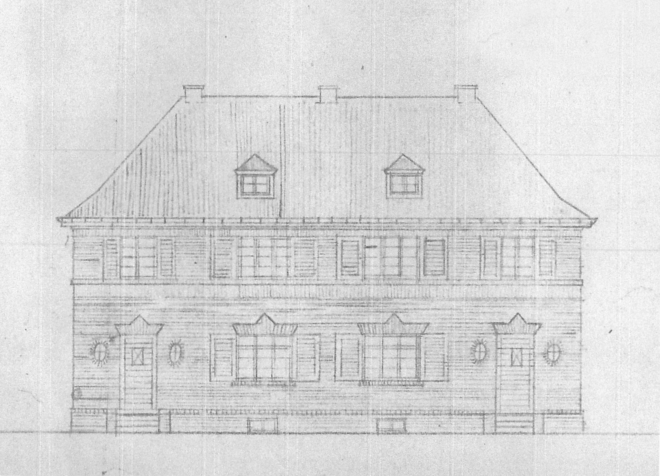 2a studio Haus Maria Ansicht historisch
